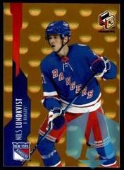 2021-22 UD HoloGrFx Rookies GOLD Nils Lundkvist New York Rangers #HG-15